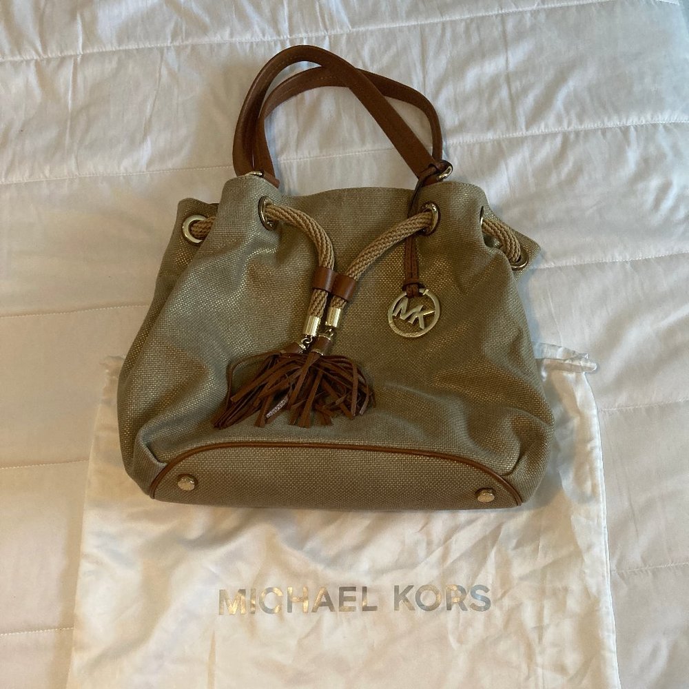 Michael Kors Leather Shoulder Purse